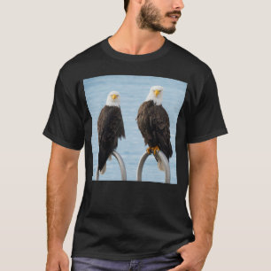 Funny Bald Eagles Grumpy Faces Humourous T-Shirt