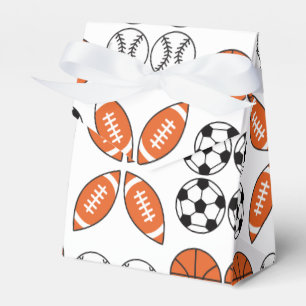 Funny Ball Pattern Favor Box