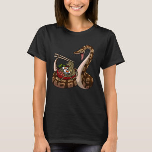 Funny Ball Python Art For Men Women Snake Ball Pyt T-Shirt