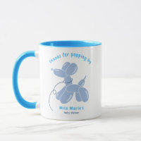 Funny Balloon Dog Baby Shower