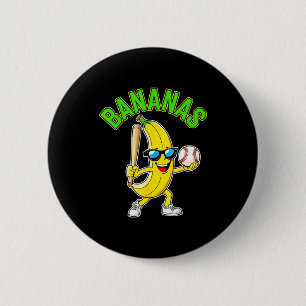 Funny banana 2 inch round button
