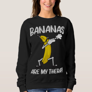 Funny Banana Art For Men Women Berry Fruit Smoothi Sweatshirt