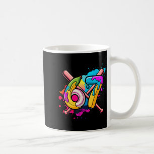 Funny Banana Baseball 67 Ice Cream Drip Meme Coffee Mug