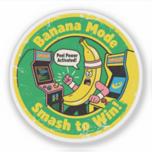 Funny Banana Gamer "Smash to Win!" & "Banana Mode"