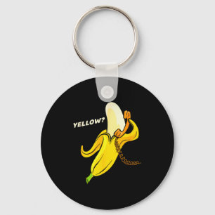 Funny Banana Phone - Yellow_ Hello_ Keychain