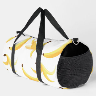 Funny Banana Pun Party pattern colourful - editabl Duffle Bag
