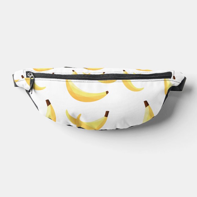 Funny Banana Pun Party pattern colourful - editabl Fanny Pack (Lay Down)