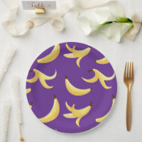 Funny Banana Pun Party pattern colourful - editabl