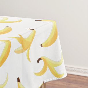 Funny Banana Pun Party pattern colourful - editabl Tablecloth