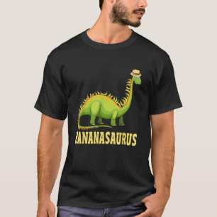 Funny Bananasaurus Apparel Dinos Banana Dinosaur  T-Shirt