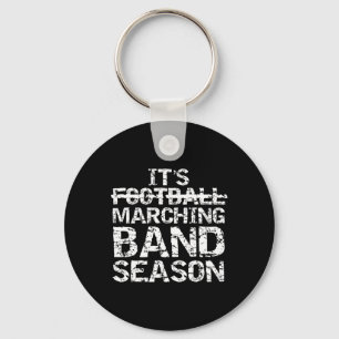 Funny Band Quote Gift Not Football It's Marching B Keychain
