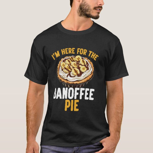 Funny Banoffee Pie T-Shirt (Front)