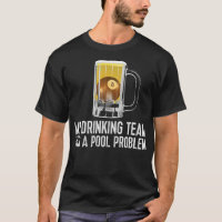 Funny Bar Drinking Pool Team Beer Pool Problem 