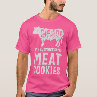 funny barbecue grilling smoking cooking meat cooki T-Shirt