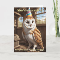 Funny Barn Owl Birthday Wishes for All Ages
