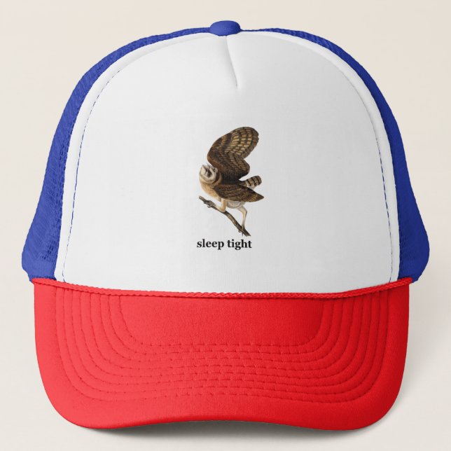  Funny Barn Owl Hat (Front)