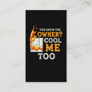 Funny Bartender and Barkeeper Joke Mixologist Business Card