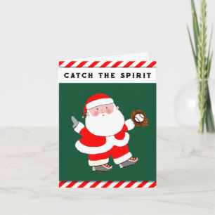 Funny Baseball Christmas Cards