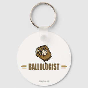 Funny Baseball Keychain