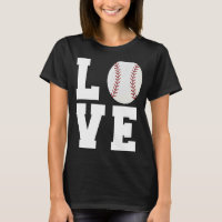 Funny Baseball Love Mom Dad Coach Player Athlete S