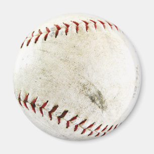 Funny Baseball Photo Magnet