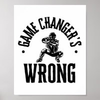 Funny Baseball Quote Game Changers Wrong