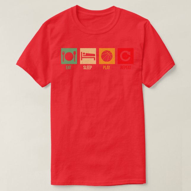 funny basketball 2 T-Shirt (Design Front)