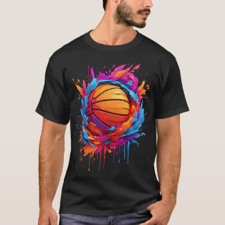 Funny Basketball Ball Sports Boys Men Women Player T-Shirt