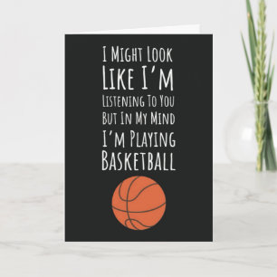 Funny Basketball Cards For Players Team Sports