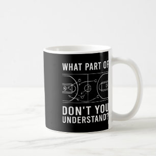 Funny Basketball Coach For Men Women Tactic Diagra Coffee Mug