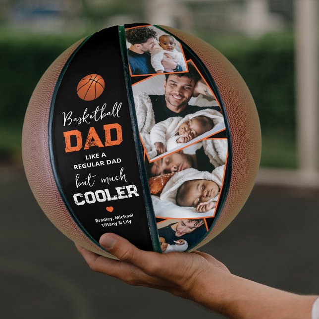 Funny Basketball Dad Photo Keepsake Gift (Creator Uploaded)