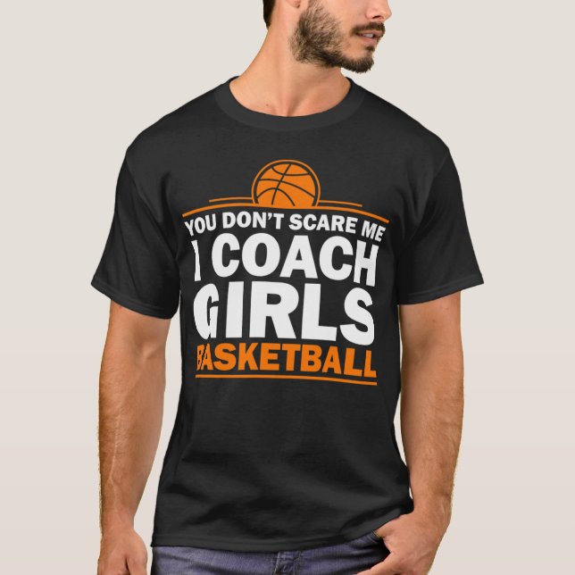 Funny Basketball Funny Basketball Coaching Men Wom T-Shirt (Front)
