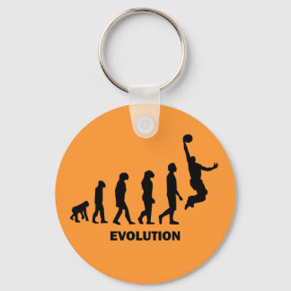 Funny basketball keychain