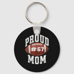 Funny Basketball Mom 67 Meme Proud Mama Design  Keychain