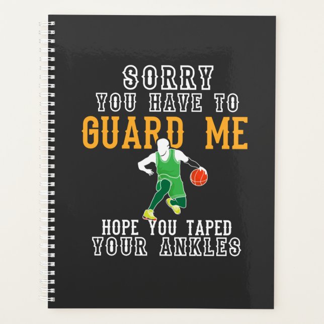 Funny Basketball Planner (Front)