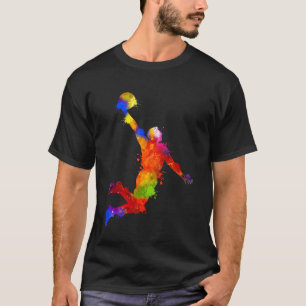 Funny Basketball Player Lover Sports Team Tie Dye T-Shirt