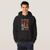Funny Basketball Player Team Sport Trash Hoodie (Front Full)