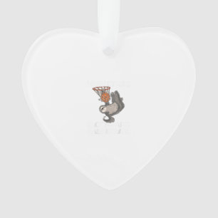 Funny Basketball Sloth Gift Cute Sloth T-Shirt Ornament