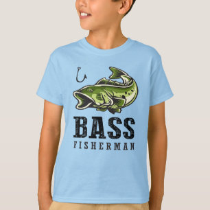 Funny Bass Fisherman Fishing Fish Fishermen Quote T-Shirt