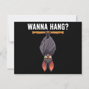 Funny Bat Design For Men Women Nocturnal Bird Bat