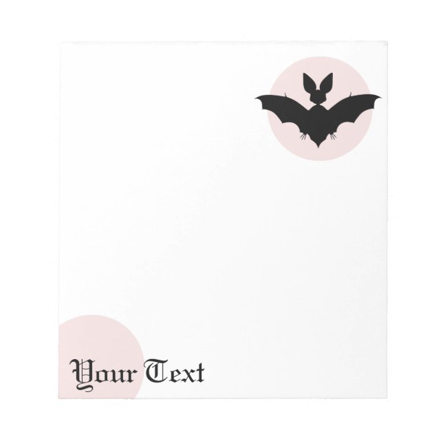 Funny Bat Notepad (Front)