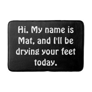 Funny Bath Mat. Bath Mat