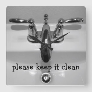 Funny Bathroom Clocks