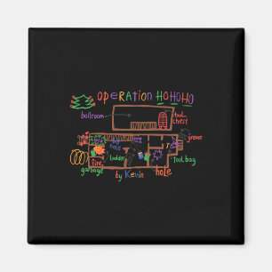 Funny Battle Plan Christmas Home Kids Hand Dawn Al Magnet