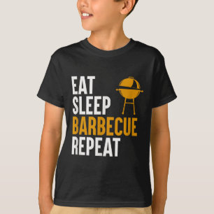 Funny Bbq Barbecue Grill Grilling Joke Smoking Mea T-Shirt