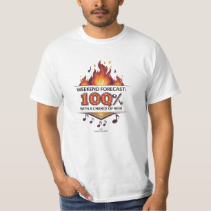 Funny BBQ & Beer T-Shirt for Men   Weekend Grill 