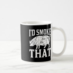 Funny Bbq Chef Id Smoke That Funny Smoked Meat Bar Coffee Mug