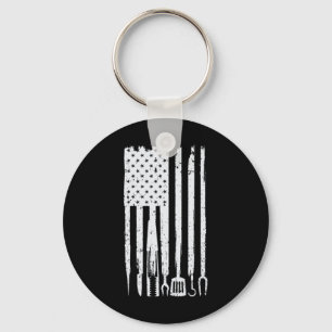 Funny Bbq Design! For Fans Of Smoking  Keychain