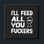 Funny Bbq Father Funny Smoke  Magnet<br><div class="desc">Funny Bbq Father Funny Smoke</div>