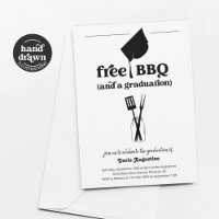Funny BBQ Graduation Party